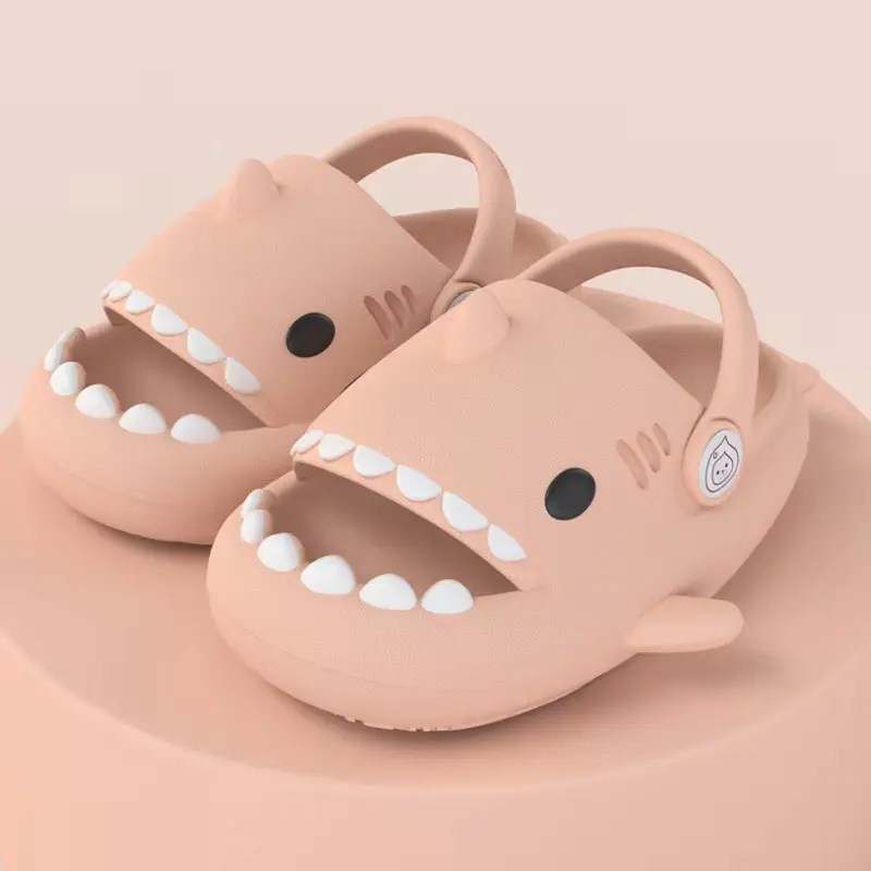 KIDS SHARK SLIDES